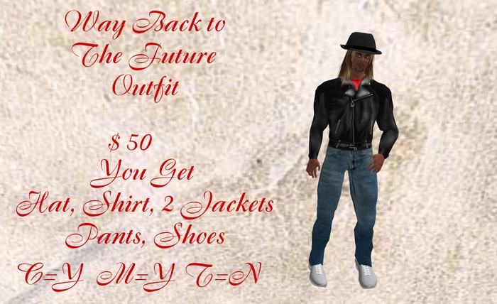 Way Back To The Furture Outfit    B