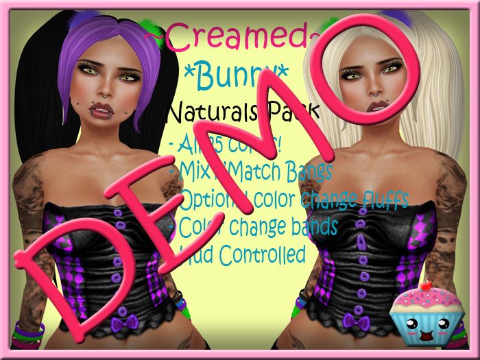 *Creamed* Cuteness Hair - DEMO