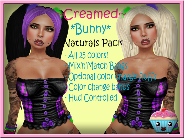 *Creamed* Bunny Hair - Mega-Pack