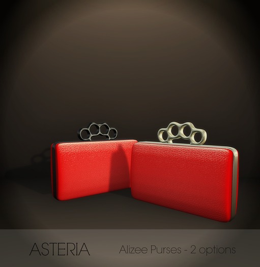 Asteria Creations - Alizee Purses Red