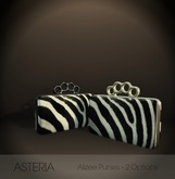 Asteria Creations - Alizee Purses Zebra