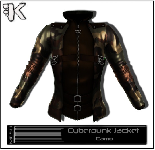 FK! - Cyberpunk Jacket - Camo