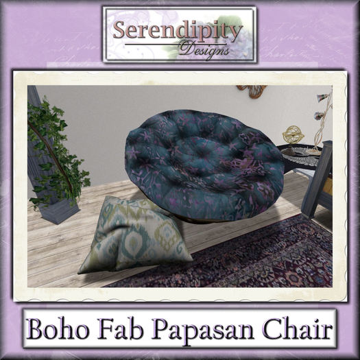 Serendipity Designs - Boho Fab Papasan Chair