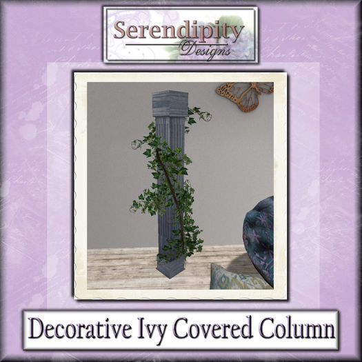 Serendipity Designs - Decorative Ivy Covered Column
