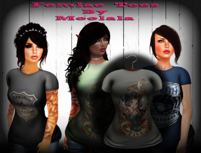 ~*Moolala*~ Female Tee (Pinup Snow White)