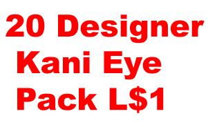 20 Designer Kani Eye Pack