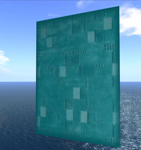 RUG MODERN GREEN TURQUOISE 108, V