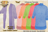 sew fp tex mi86819 ladies oversized cardigan rose