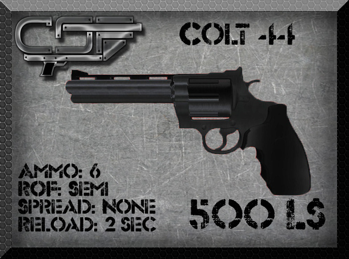 -=CSF=- Colt 44 Magnum 4.0C (boxed)