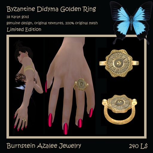 Byzantine Didyma Golden Ring [mesh]