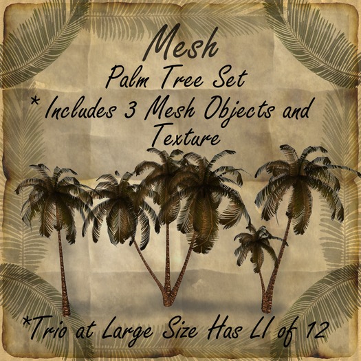 Bad Katz Mesh Palm Tree Set