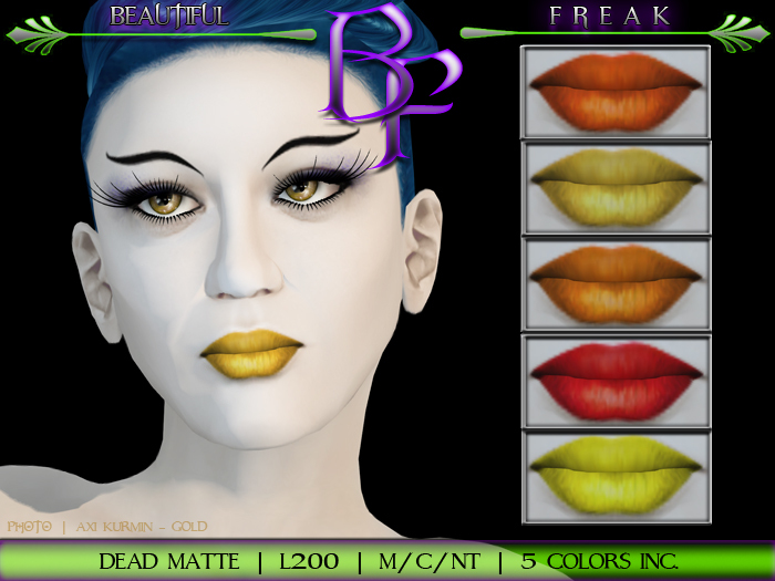 Beautiful Freak:  Dead Matte lipstick - 