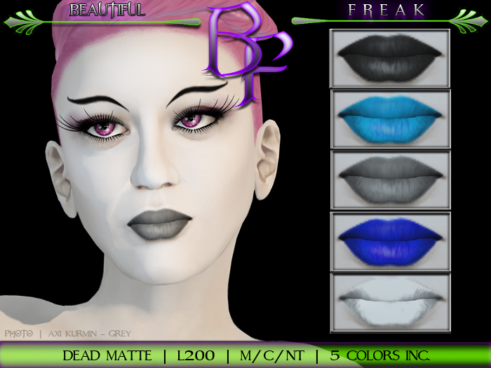Beautiful Freak:  Dead Matte lipstick - 
