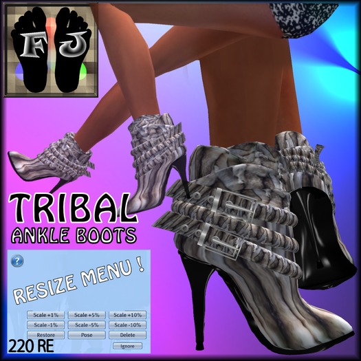 FJ Design 220 - TRIBAL - Boxed  Alphas