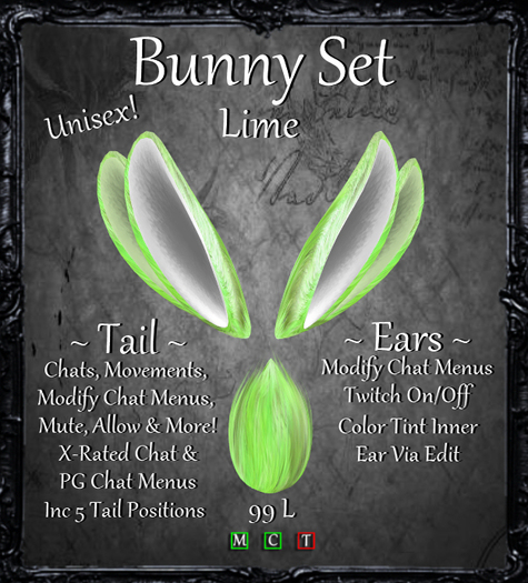 PN Bunny Set Orange Glow