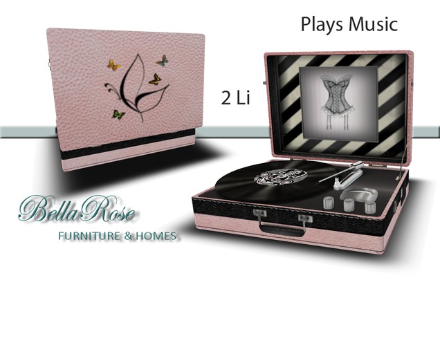 [BR] Vintage Record Player Vogue ANIMATED