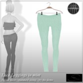 [Stellar] Lace Leggings in mint