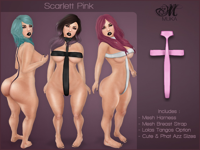 *MUKA* Scarlett Pink
