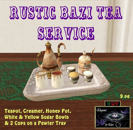 Elegance Bazi Tea Set