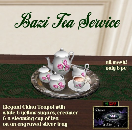 *EbE* Bazi Tea Service (tulips)