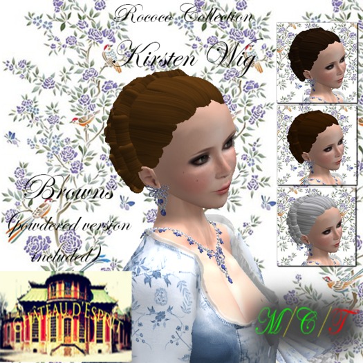 ~CdE~ Rococo Kirsten Wig Browns