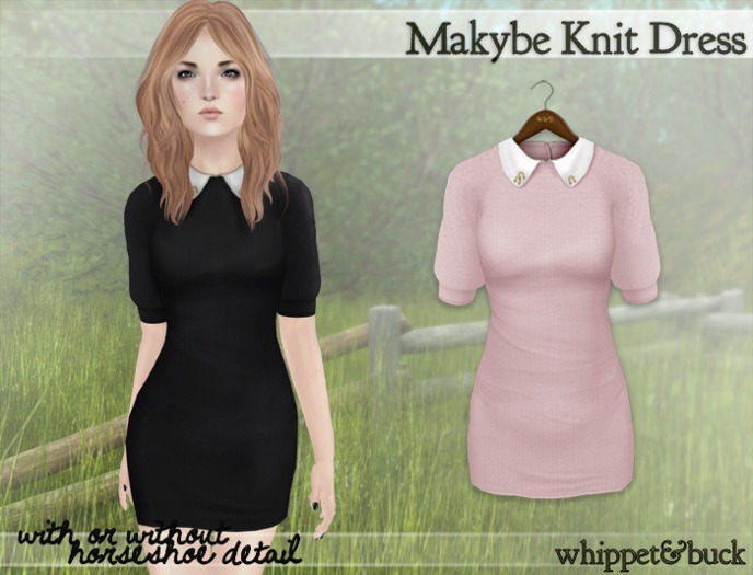 Whippet & Buck - Makybe Knit Dress ROSE