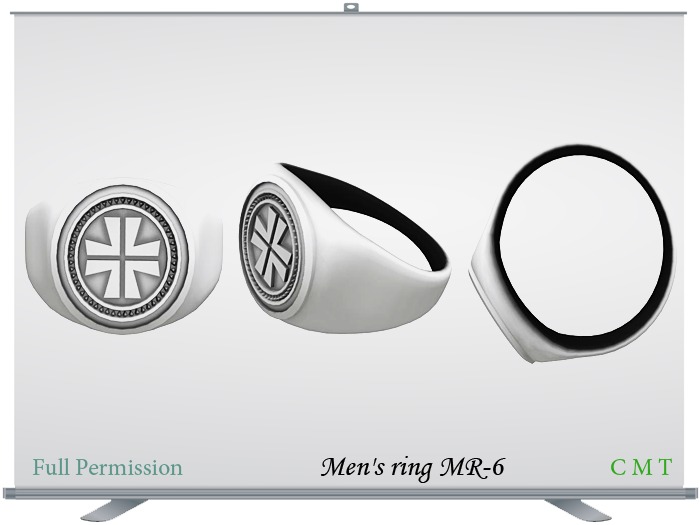 Men's ring MR-6 Full Permission