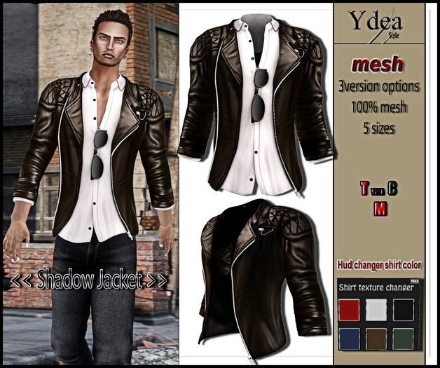 **Ydea Shadow jacket brown **