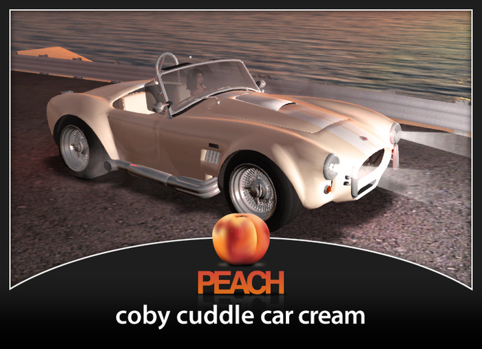 Peach coby cuddle car cream MP