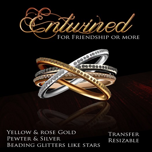 Exquisite Entwined Ring (box)