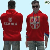 SERBIA Hoodie (MESH)