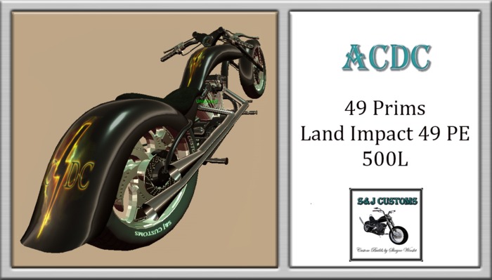 S&J CUSTOMS ACDC BIKE 