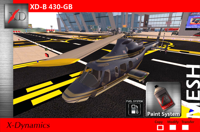 XD-B430 GB Helicopter Boxed V5.4B