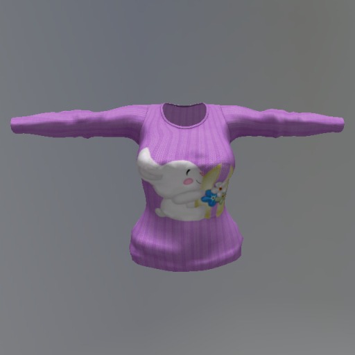 Hyacinth Easter Bunny Mesh Top box