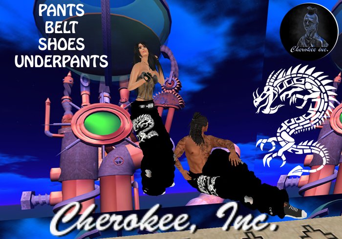 PANTS-DRAGON-5 White