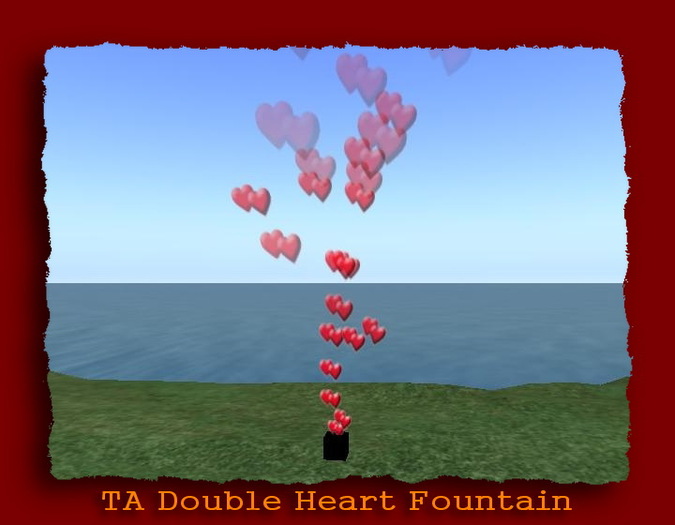 TA Double Heart Fountain