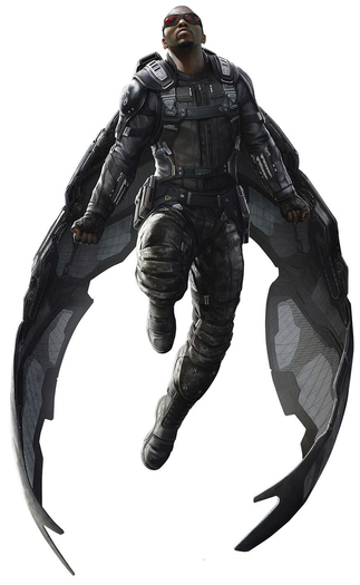 The Falcon from Captain America The Winter Soldier 2014