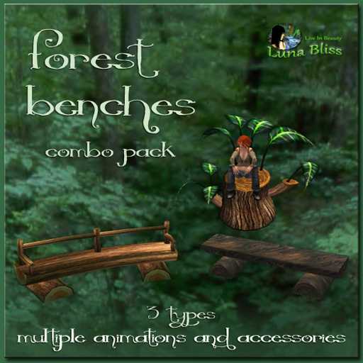 Forest Benches Combo Pack (boxed)