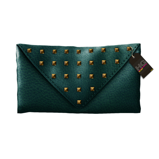 HYSTERICAL.GLAM - Norma Clutch in LAGOON