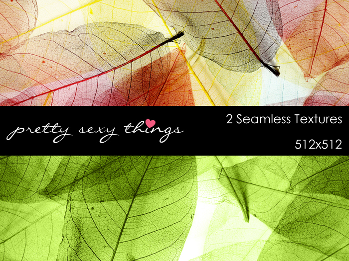 Seamless Soft Leaf Textures Boxed