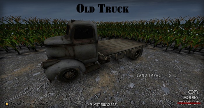 MACHINERY VEHICLES - Old Truck - LI 5 - Copy - Mod