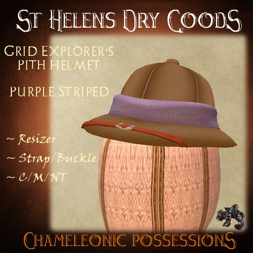 Grid Explorer Pith Helmet Brocade Band (unisex)