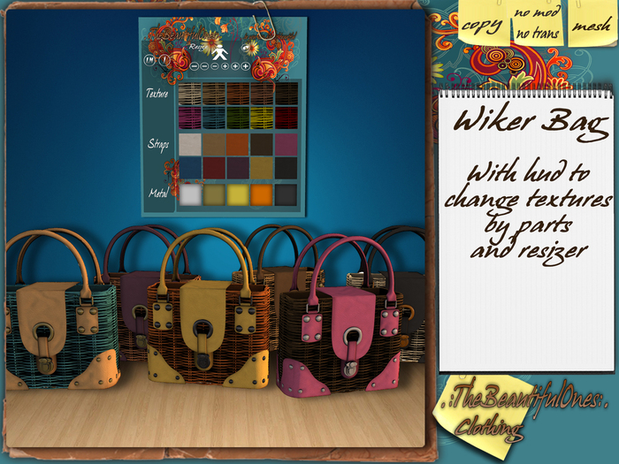 .:TBO:. Wiker bag