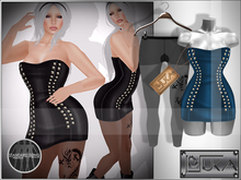 ::: Suki Mesh ::: Still Dress [blue]
