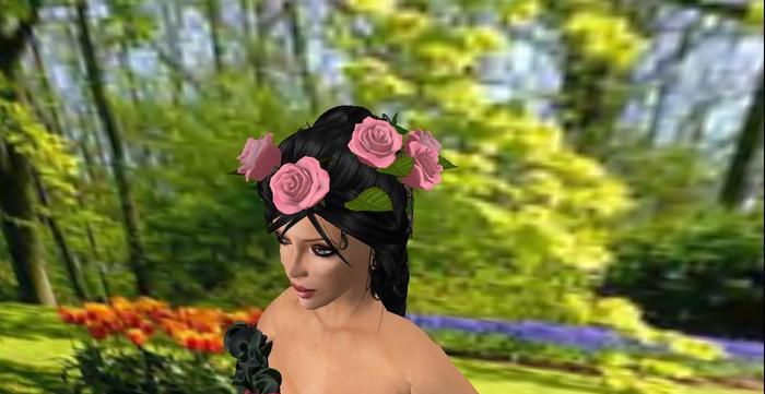 Rose crown  Pink