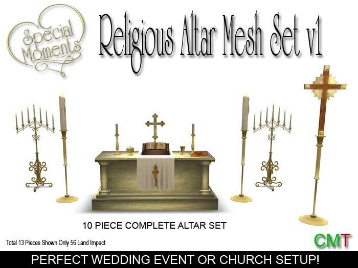 Religious Altar Mesh Set V1 (Special Offer)