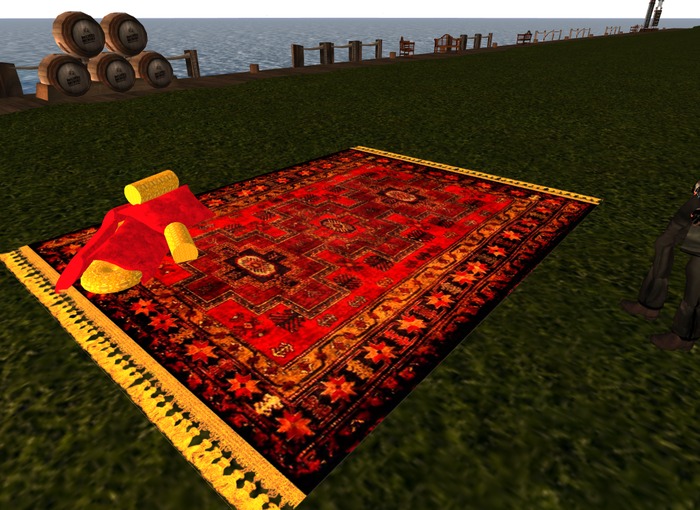 Royal Red Rug