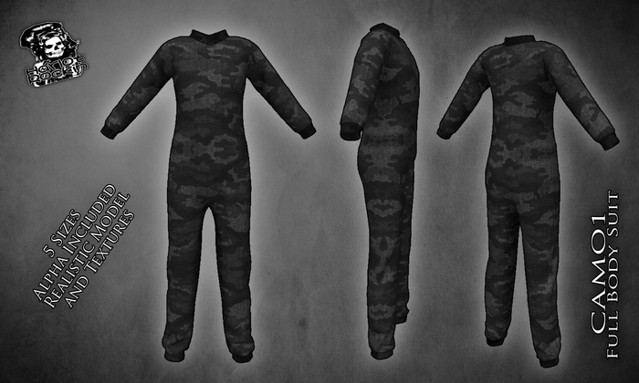 [HR]Camo 1 - Full Body Suit