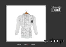 sharp by [ZD] - MESH - "Ringo" Sweater