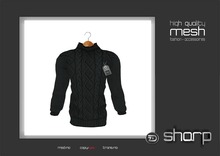 sharp by [ZD] - MESH - "Ringo" Sweater